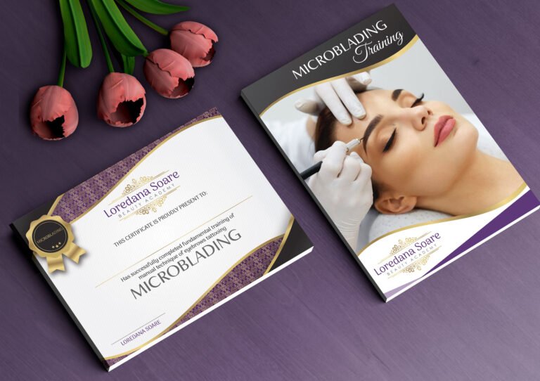 Certificado y manual para Loredana Soare